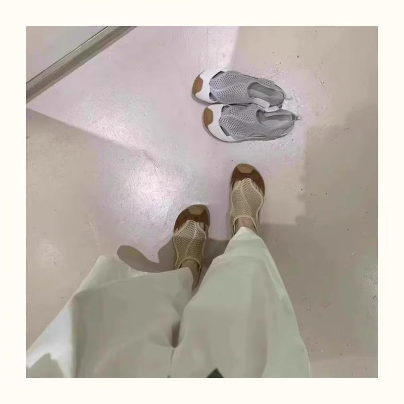 Fashion Niche Design Wrapped Headband Back Trip Strap Sandals 2025 New Spring and Autumn Sneakers