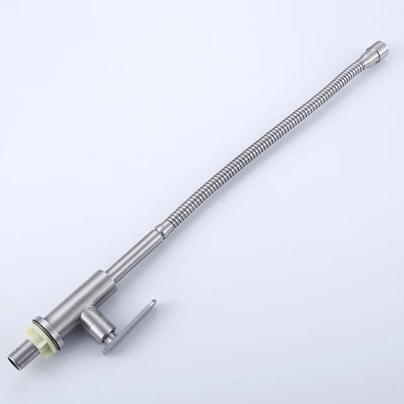 MDNG 304 Stainless Steel Universal Swivel Single Cold Kitchen Faucet