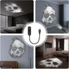 USB LED Projector Light - 3/4pcs Projection Patterns Adjustable USB Night Light for Halloween Christmas Decorations