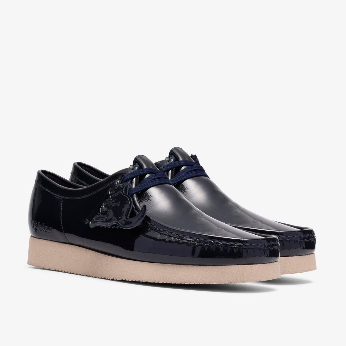 26186520 Clarks Wallabee 2604 Темно-синий лакированный (Мужской) 7