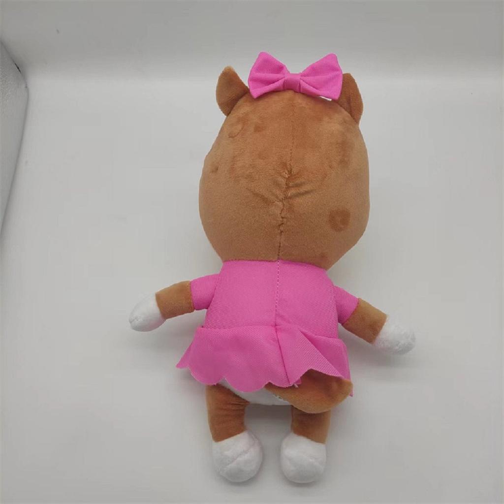 30CM Anime Wolfoo Family Plush Toys Cartoon Plushie Lucy Soft Stuffed Dolls Toy For Children Kids Boys Girls Fans Gifts