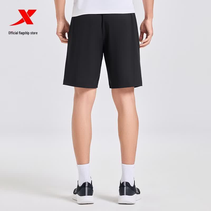 Xtep Men's Quick-Dry Ice Silk Running Shorts
