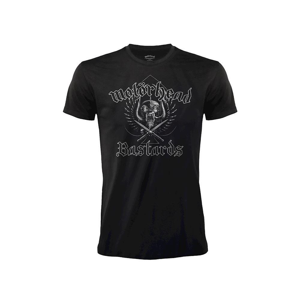 Music Motorhead TShirt Bastards Original Official Shirt Tee Black