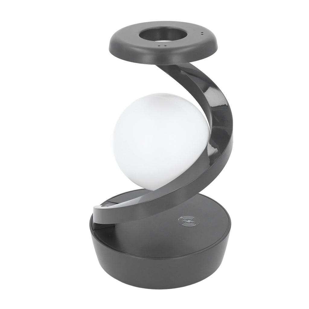 3D Floating Ball Light Wireless Charging Levitating Spiral LED Table Lamp Night Light for Bedroom