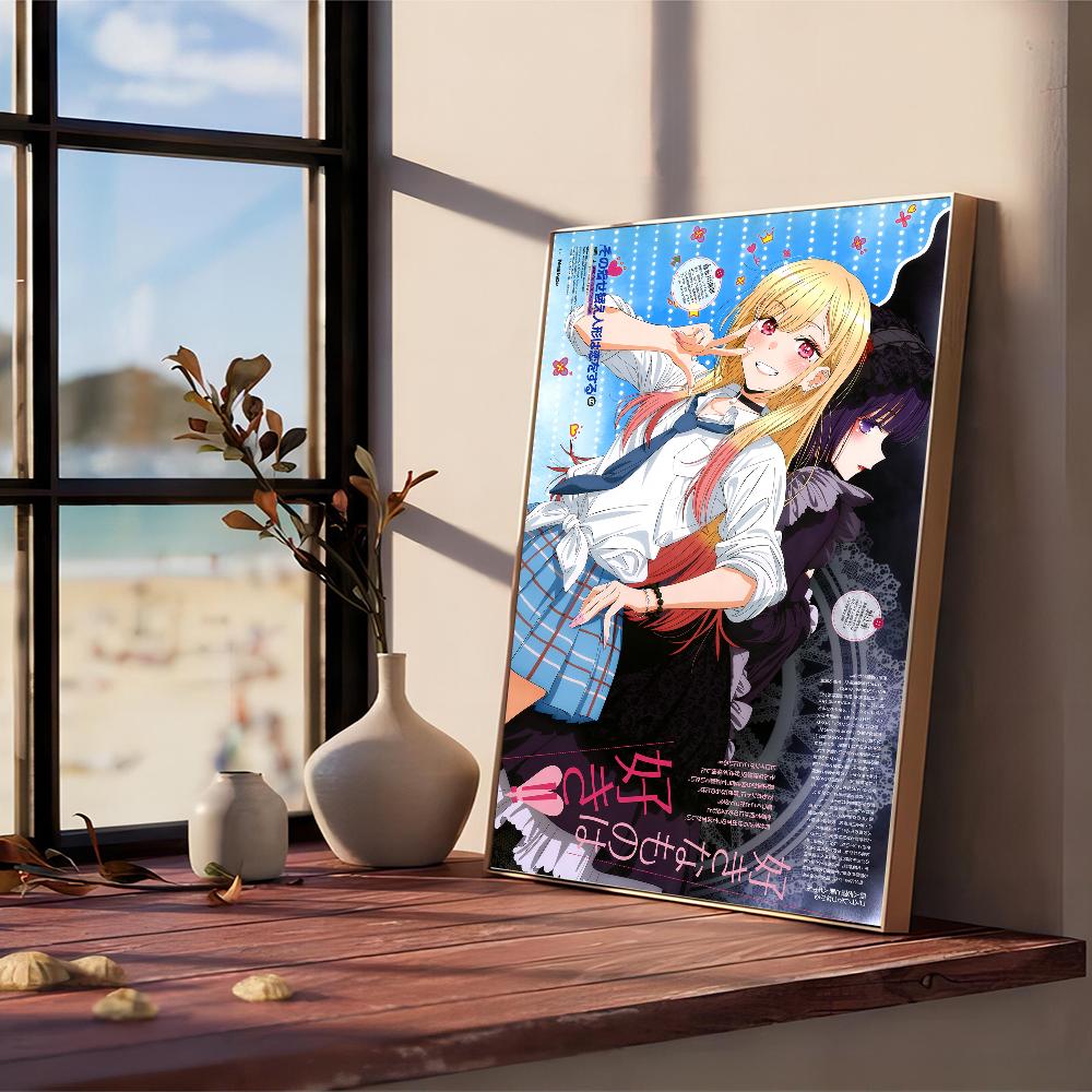 Japan Anime Marin Kitagawa Classic Vintage Posters Whitepaper Prints Posters Artwork Kawaii Room Decor