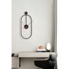 Serenity Black, Decorative Modern Wall Clock