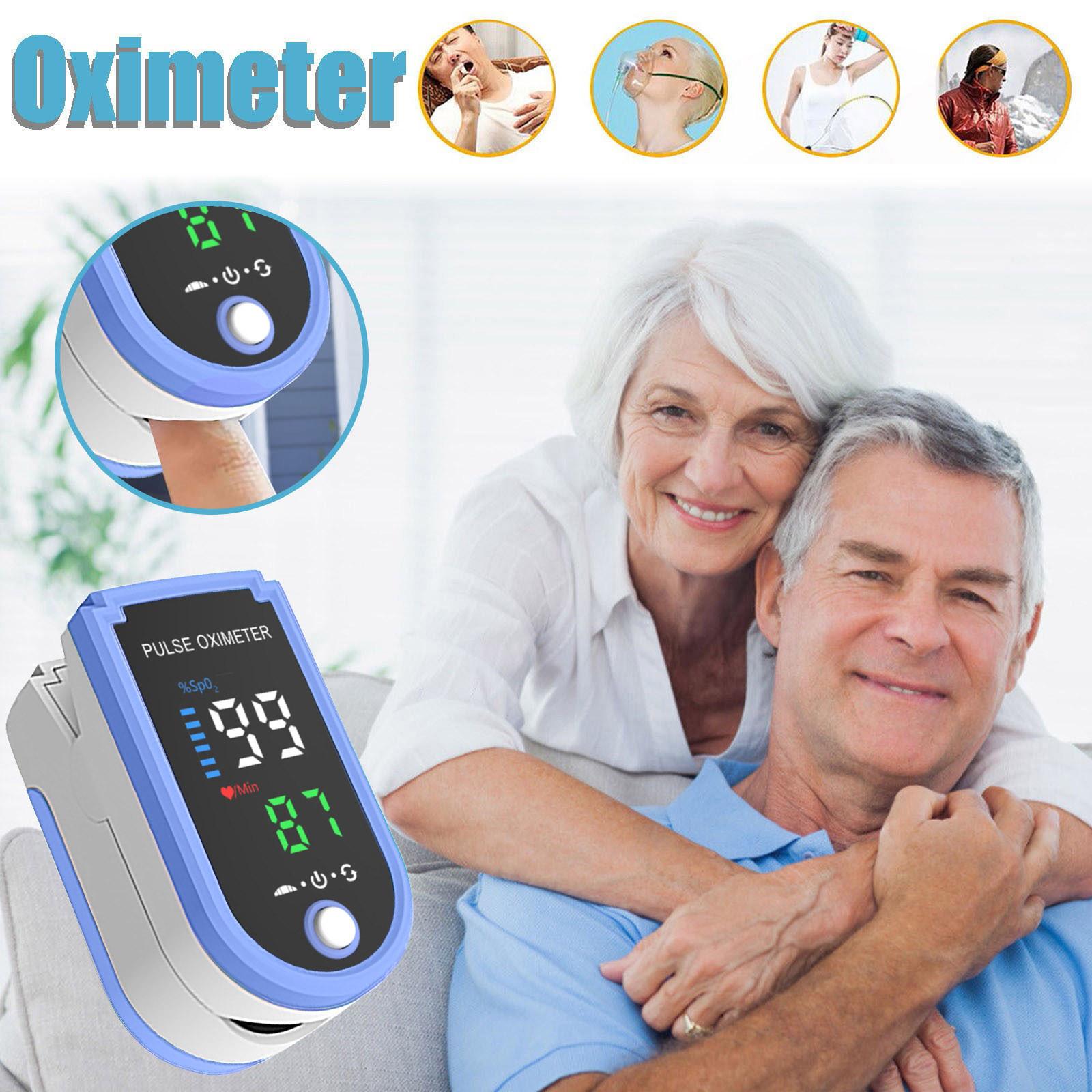 Чтение монитора насыщения крови кислородом кончика пальца с экраном СИД One Size — фото 4