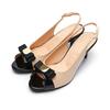Elcanto Mats Women'S Color Block Ribbon Sandals 6Cm Lcww59M326