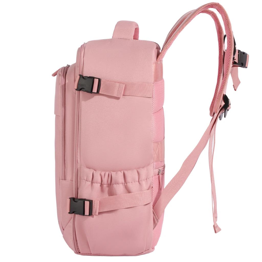 Wings Cabin Backpack Ryanair and Wizz Air Hand Luggage, Lightweight Travel Backpack Pink
