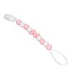 Teething Toy Chewable Cartoon Bow Tie Small Bead Silicone Teething Pacifier Clip Baby Teething Chain