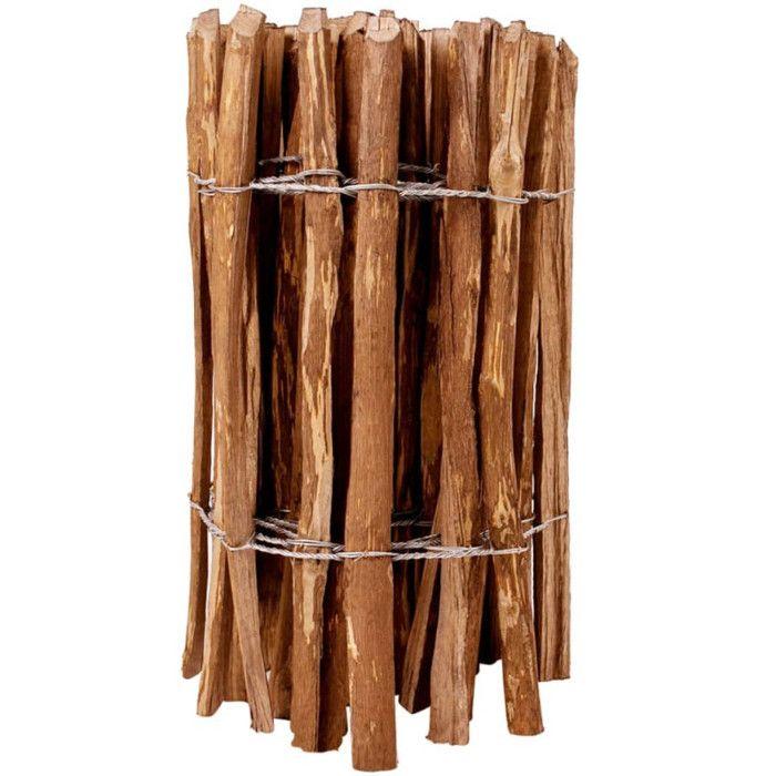 VidaXL Picket Fence Hazel Wood 60x500 Cm 43140