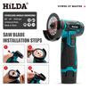 3" Mini Cordless Angle Grinder & Polisher - Rechargeable, Multifunctional Hand Tool