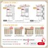 Luxury European Embroidered Thickened Blue Polyester Curtains Living Room Bedroom Lace Valance Tulle Curtain Light Blocking Ideal For Great