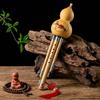 Hulusi with Storage Bag Three-Pipe Gourd Flute Chinese for Performance, Students