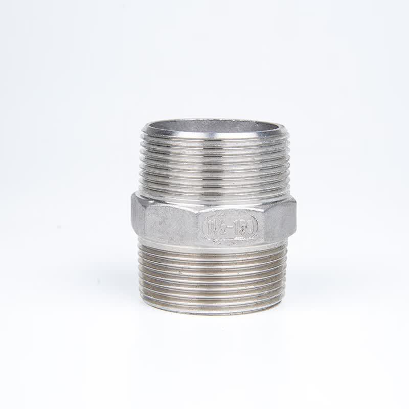 Chiweng 304 SS Hex Dual Thread Pipe Connector