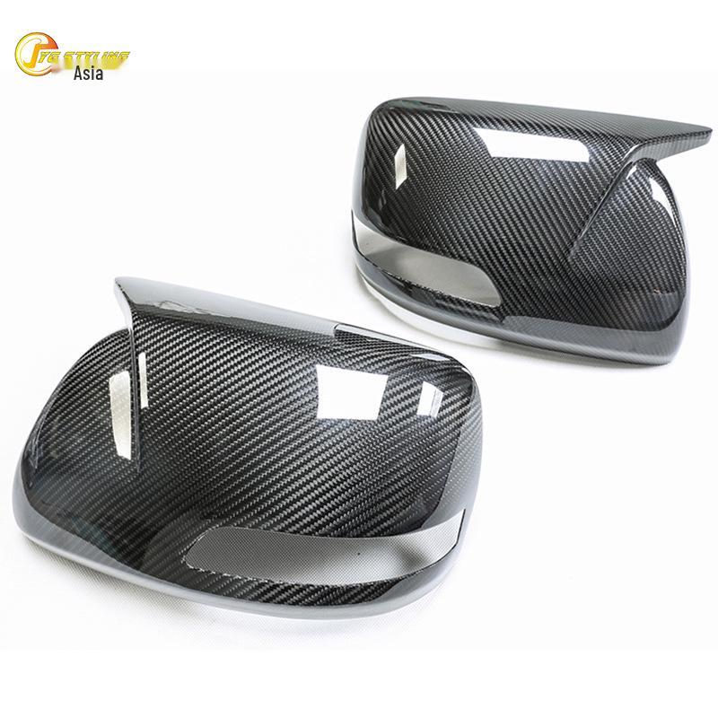 Toyota Prado Land Cruiser LC150 Dry Carbon Fiber Rearview Mirror Shell