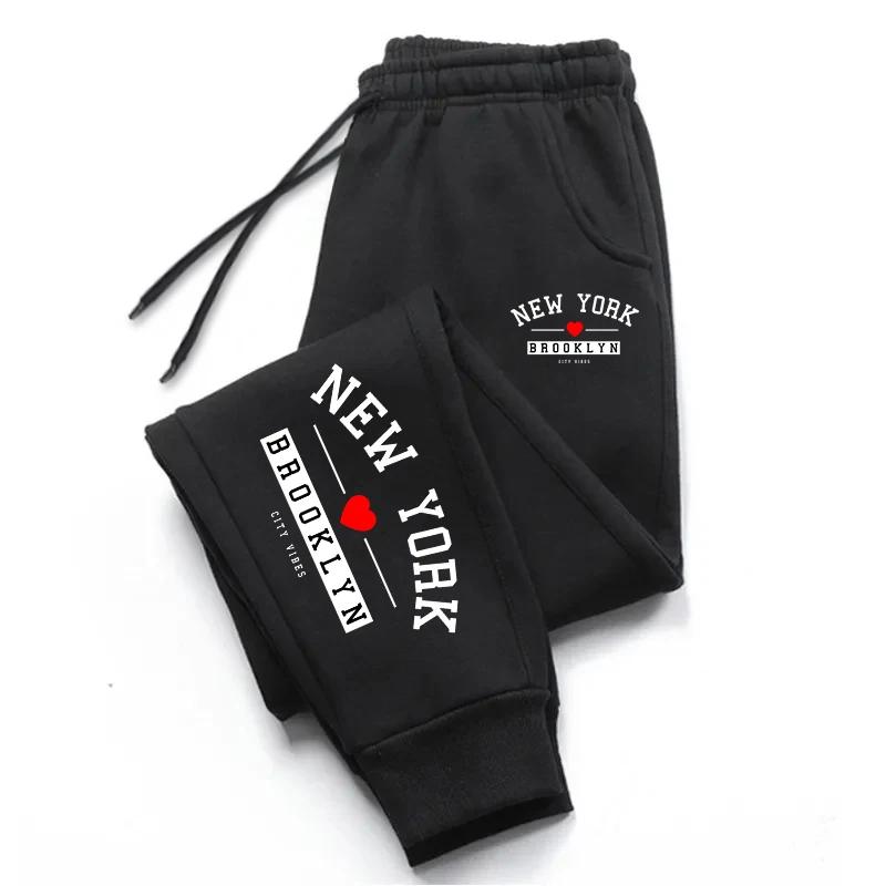 Womens Sweatpants Printing Casual Pants Outdoors Fitness Sports Jogging Trousers Daily Running Pants
