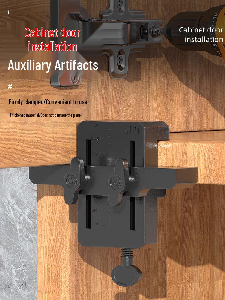 Multi-Purpose Cabinet Door Installation Tool for Home & Kitchen