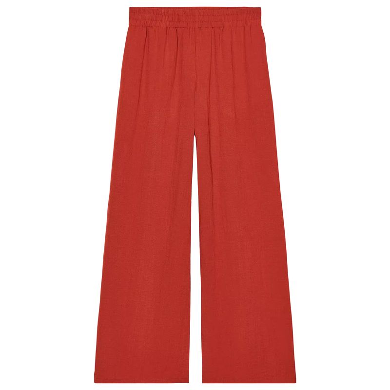 Zaprha 2025 New Arrival Loose Straight Drooping Vacation Style High Waist Casual Wide Leg Pants for Women Slim Looking 2116741