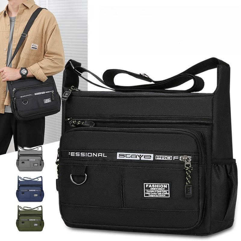 2025 Neue Sportliche Große Buchstabe Einzelne Schultertasche Outdoor Reise Crossbody Rucksack