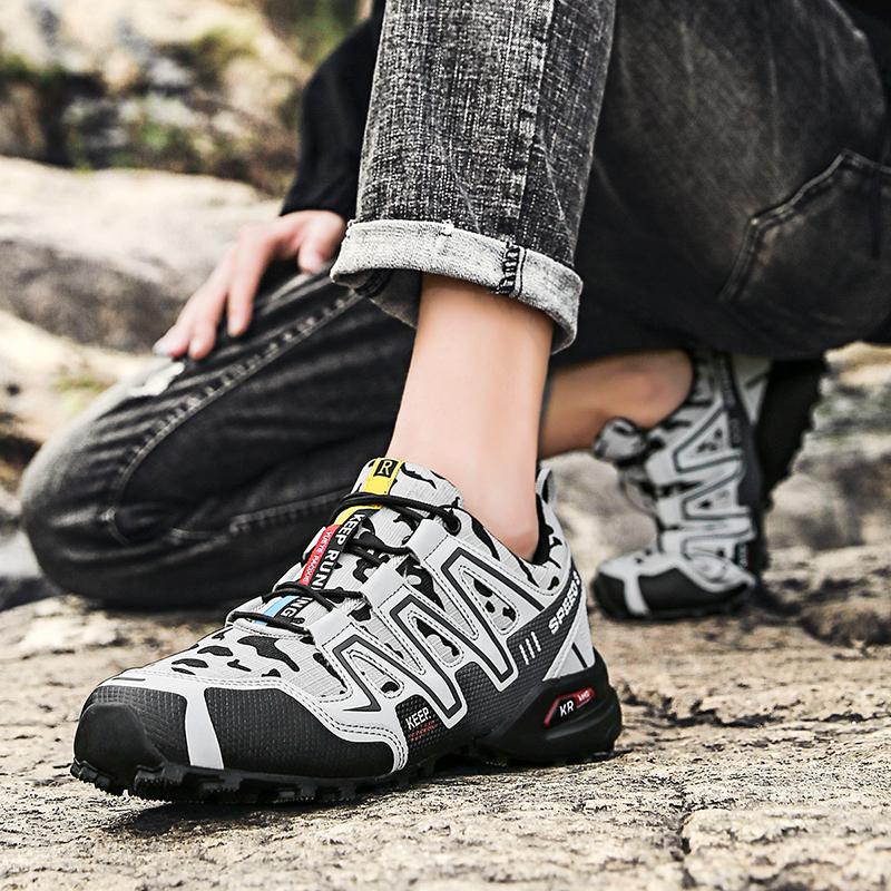 Hiking Shoes Breathable Low-Top Sneakers Outdoor Casual Travel Sneakers