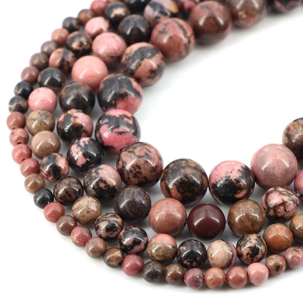 Natural Stone Beads Blue Tiger Eye Crystal Amethyst Rose Quartz Gemstone Bead for Jewelry Making Bracelet Necklace 4/6/8/10MM