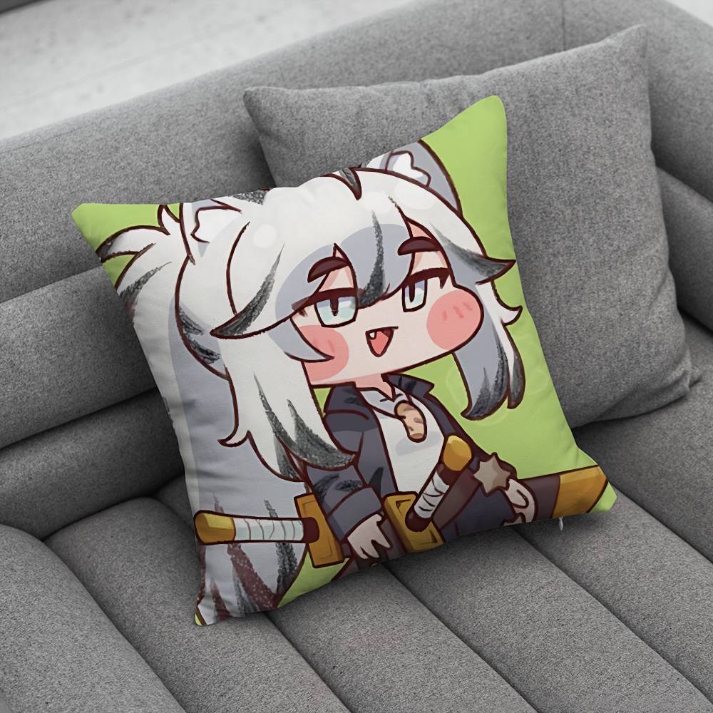 Cute Game TTrickcal Anime Pillowcase Casual Style Decoration Suitable for Home Decoration Excluding Pillow Core