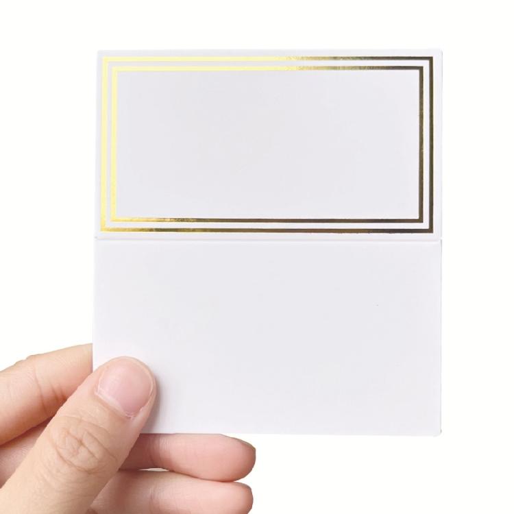 50pcs Table Place Cards for Formal Dinner Reception Seating Cards Name Cards Set