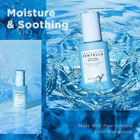 Skin1004 Madagaskar Centella Hyalu-Cica Niebieskie serum 50ml