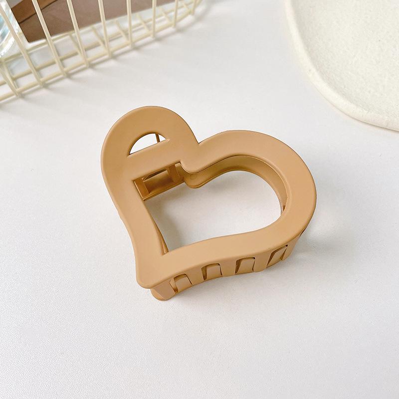 Massive schwarze matte große Haarklammern aus Acryl, Haarnadeln, Hai-Clip, Haarspange, Krabben-Haarspangen, Kopfbedeckung für Frauen, Haar-Accessoires