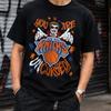 Danhausen Knicks Wrestling Crossover Grafik T-Shirt S-5XL