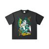 260 GSM Double Yarn 32 Count 100% Cotton My Hero Academia V2 Deku Print Unisex Heavy Cotton T Shirt