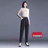 Women's High Waist Cropped Slimming Trousers - Versatile Spring Fashion