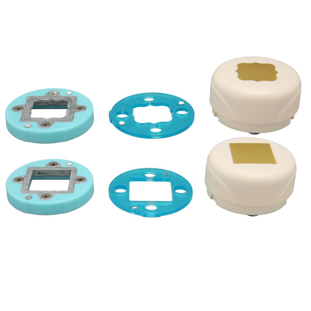  Embossing Punch Metal Craft Holes Punch Multipurpose Paper Craft Punch for Business Cards Greeti