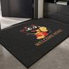Cute Cartoon Dog Skateboard Welcome Home Door Mat Carpet Rug for Entryway Indoor Home Decoration Floor Mat with Animal Pattern