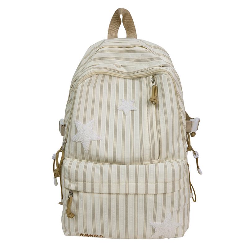 Backpack Junior High School Student Light Schoolbag Girl's Large Capacity Backpack
