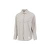NSW Icon Clash Woven Long Sleeve Shirt Women Tops Grey DD5051-033