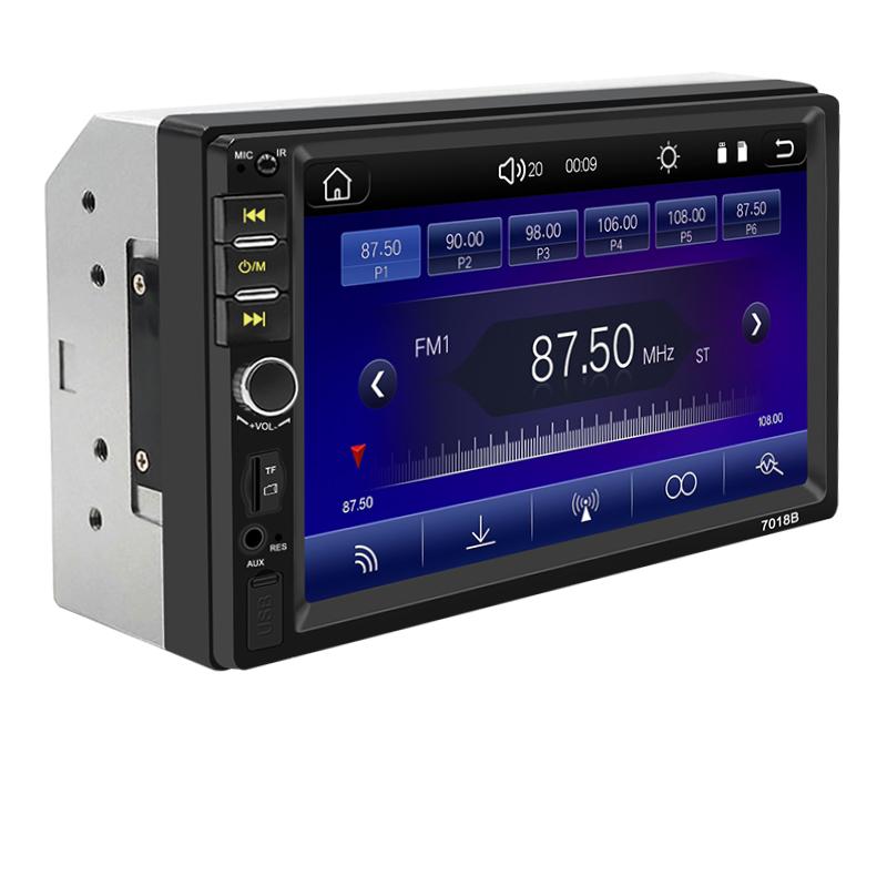 

VENBES Car Radio MirrorLink 2 DIN 7 Touch Screen Support Bluetooth USB/TF/FM/AUX Multimedia Player Car Radio
