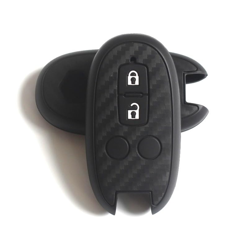 FRACTAL CREATION Suzuki Key Case, Key Cover, 2 Buttons, Silicone, Full Protection, Compatible with