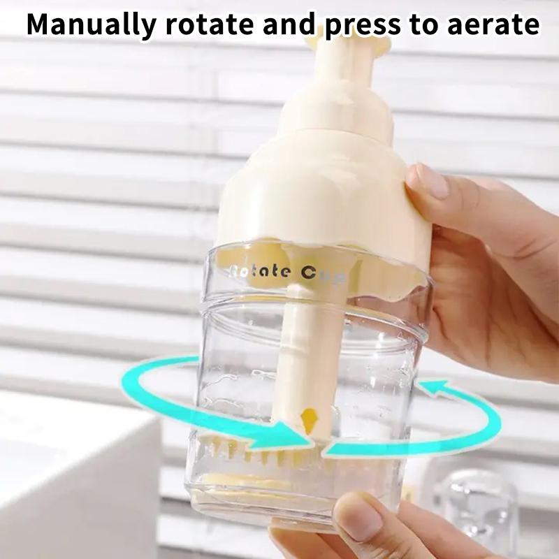 Mousse Foaming Bottle, Manual Pump Bottle For Facial Cleanser, Hand Soap, And Shower Gel, Foaming Device, Dispensing Bottle