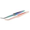 Holographic Rose Gold Stainless Steel Nail Tips Sculpting Shaping Tweezers for Nail Art UV Gel Extension