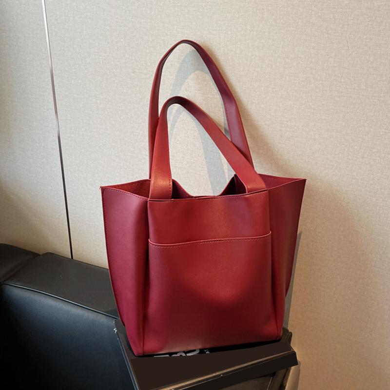 Large Capacity Shoulder Bag For Women Summer Retro Versatile Composite Bags Fashion Commuting Tote Pack Casual Travel Handbags CLE