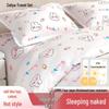Hotel-Style Disposable Duvet & Pillow Cover Set - Available in Three or Four Pieces for Travel