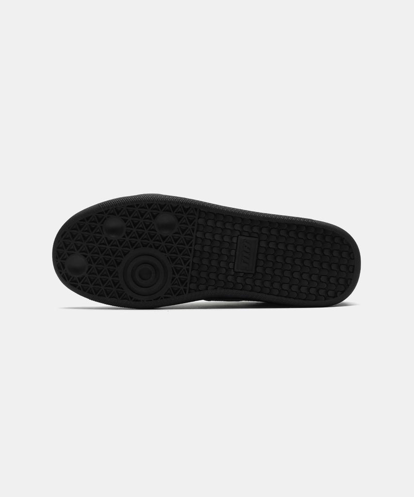 6Ft 5In Hi Suede German Army Sneakers Height-Increasing Version - Matte Black