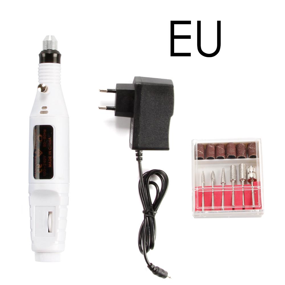 DIY Electric Nail Grinder Engraver Pen Nail Grinding Milling Mini Engraving Pen Rotary Drill Tool