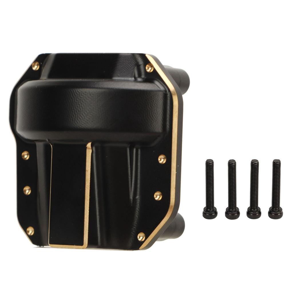 RC Diff Cover Brass Front Rear Axle Differential Housing for Axial SCX10 II AR44 110 Car