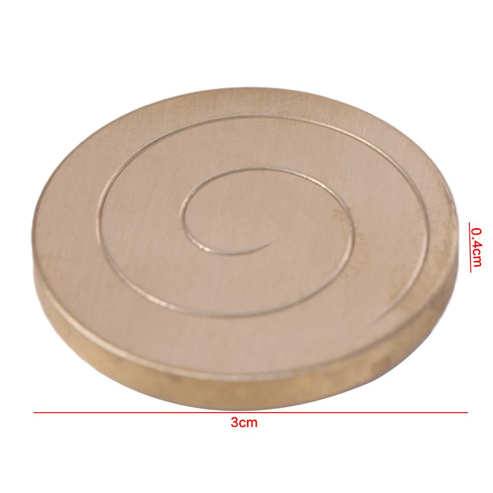 Edelstahl Schreibtisch Spinner Spielzeug Runder Fingerspitzen Kreisel Fidget Spinner Spielzeug Klassisches Spielzeug