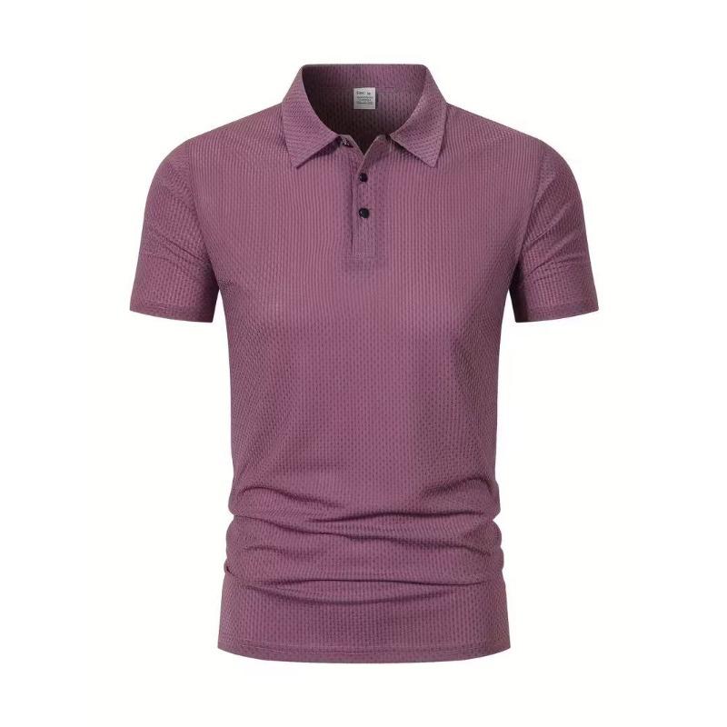 Summer Men's Polo Shirt Is Comfortable, Soft, Breathable, Skin-friendly and Casual