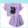 Toddler Children Wicked Cotton Pajama Set With Soft Material For Home Sleep And