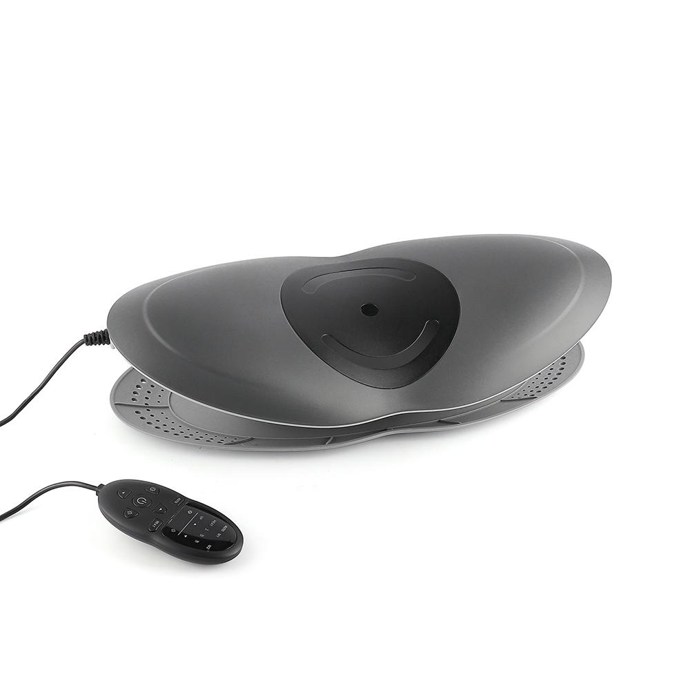 

Электрический массажер для поясницы с тракцией, вибрация вверх и вниз, массажер для талии, поддержка поясницы и позвоночника с помощью воздушных подушек, массажная машина для спины чёрный